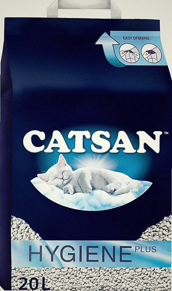 20L Catsan Hygiene klumpfreies Katzenstreu 20 Liter Geruchskontrolle Kätzchenstreu