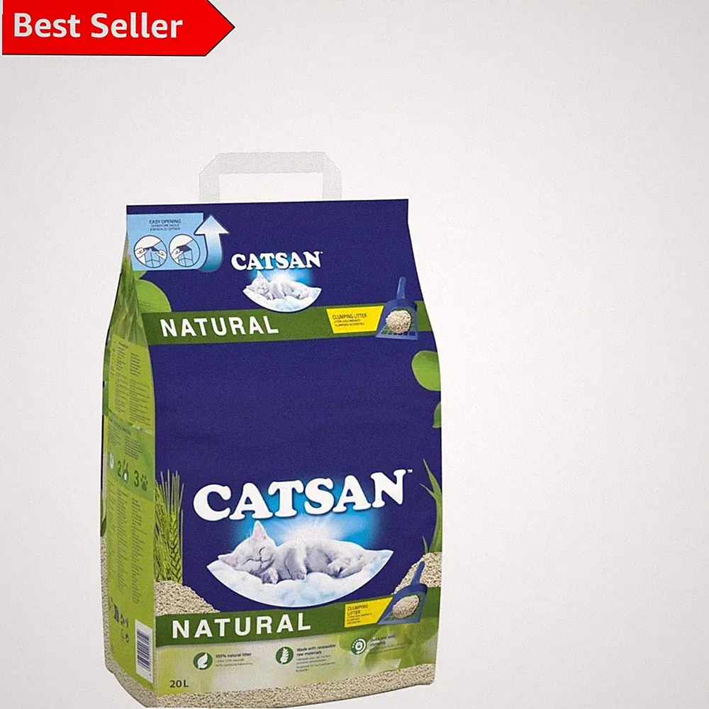 20L natürliches klumpendes Katzenstreu - biologisch abbaubar, Geruchshemmer & extra saugfähig