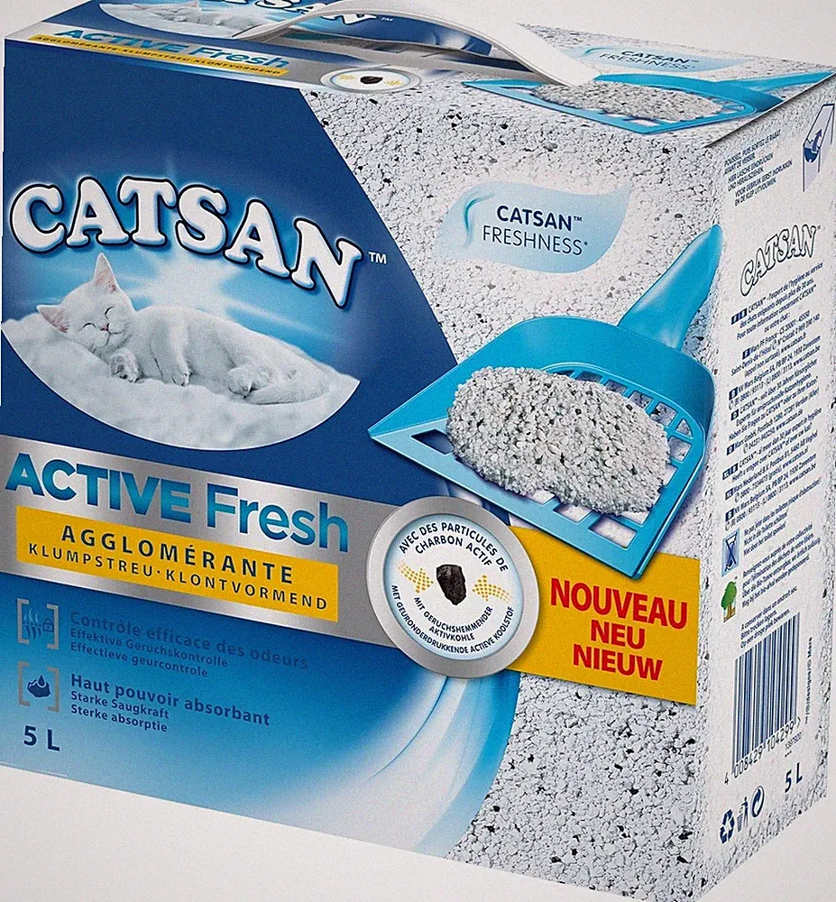 catsan katzenstreu active fresh