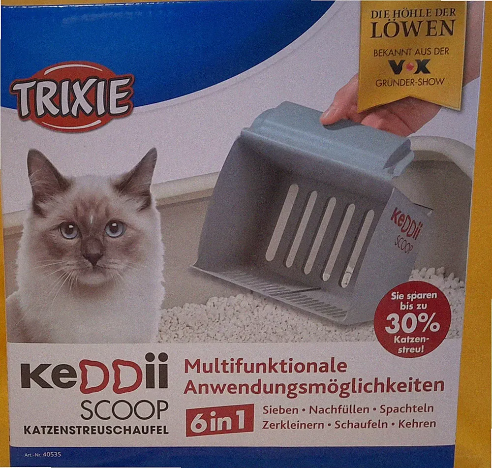 6 in 1 Keddii Multifunktionale Katzenstreuschaufel