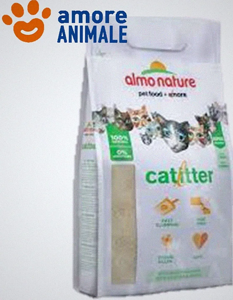 Almo Nature Cat Litter - Katzenklo Katze 2,27 KG - Ökologisch Smaltibile IN Wc