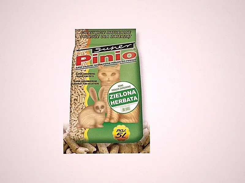 BENEK Super pinio Katzenstreu grüner Tee 5L