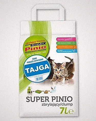 BENEK Super pinio Klumpstreu aus Holz tajga 7l