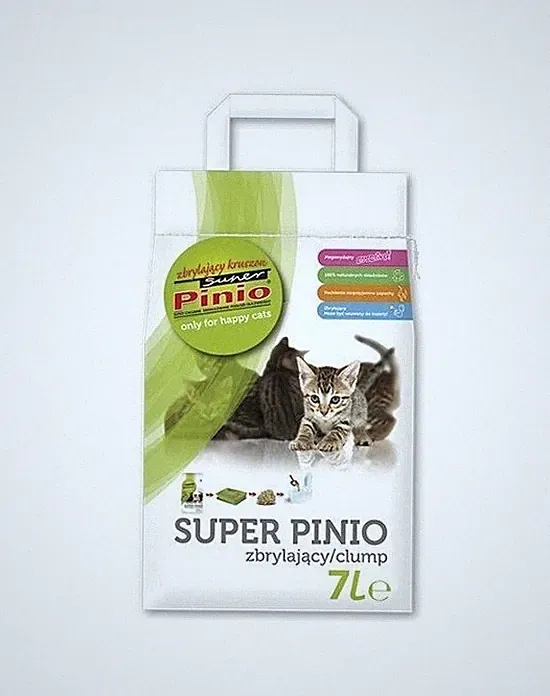 BENEK Super pinio Mais-Katzenstreu Tropical 7 l