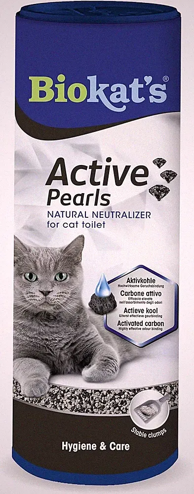 Biokat's Active Pearls 700ml Katzenstreu Zusatz mit Aktivkohle Geruchsbinder