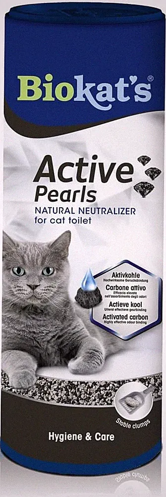 Biokat's Active Pearls - Streuzusatz mit Aktivkohle - 1 Dose (1 x 700 ml)