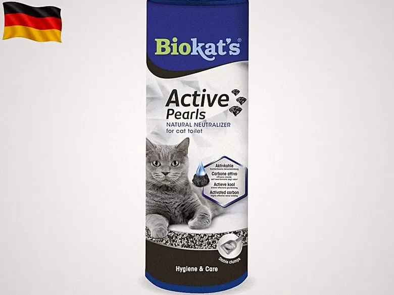 Biokat's Active Pearls - Streuzusatz mit Aktivkohle verbessert Geruchsbindung