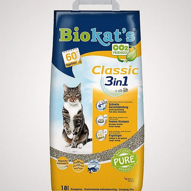 Biokat's Classic 3 in 1 | 18 L Katzenstreu Klumpstreu