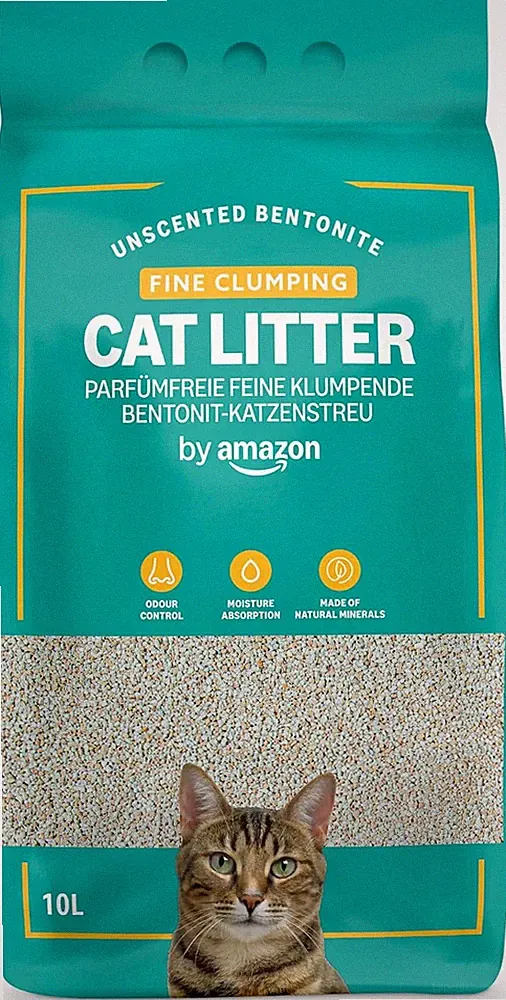 By Amazon Klumpende Feine, Geruchsneutrale Katzenstreu 10L (1Er-Pack)