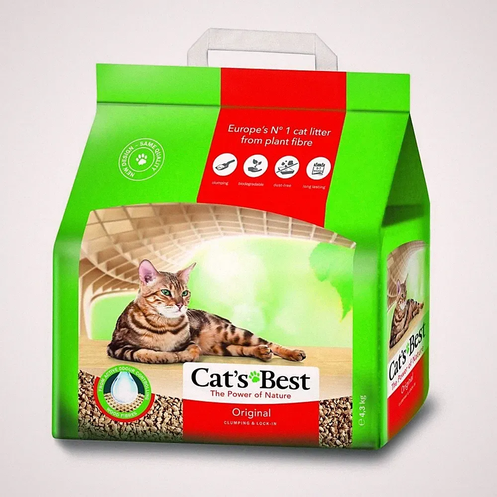 Cat's Best Öko Plus Katzenstreu 4,3 kg