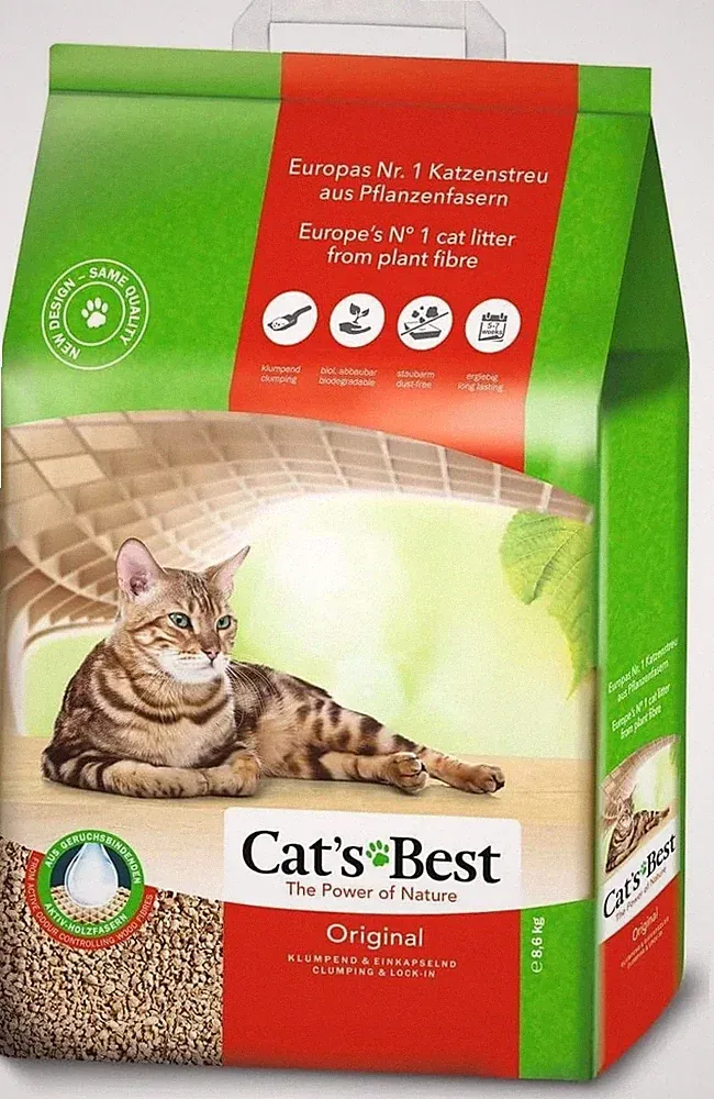 cat's best original katzenstreu 20l