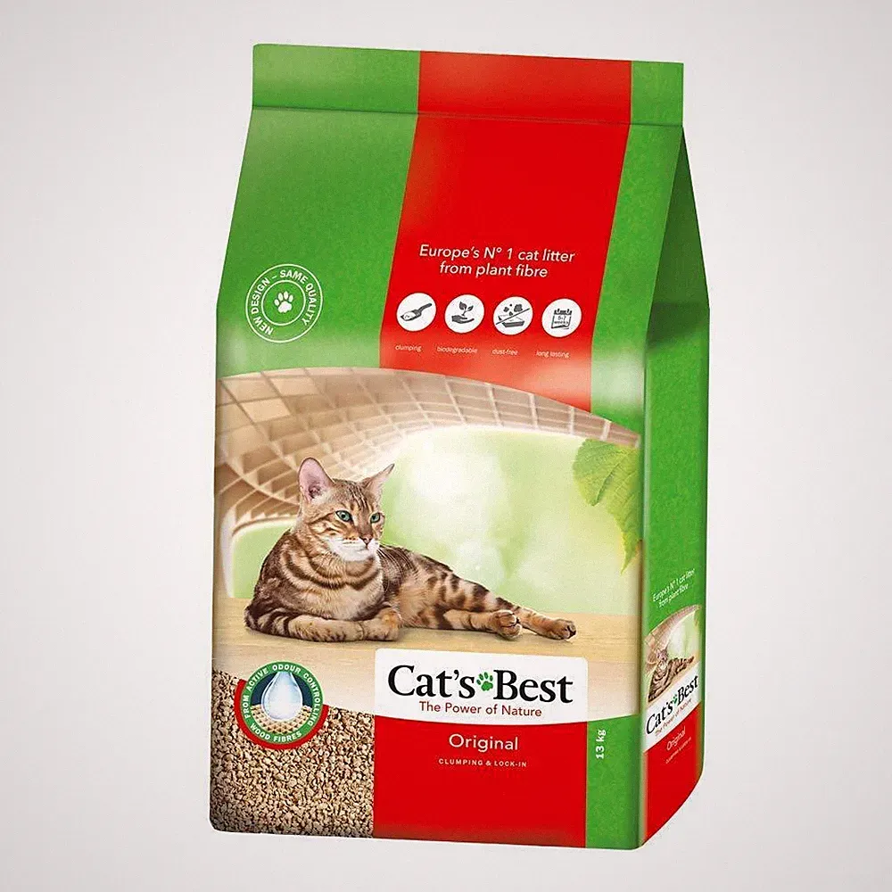Cat's Best Original Katzenstreu 40 Liter biologisch abbaubar Katzenklo