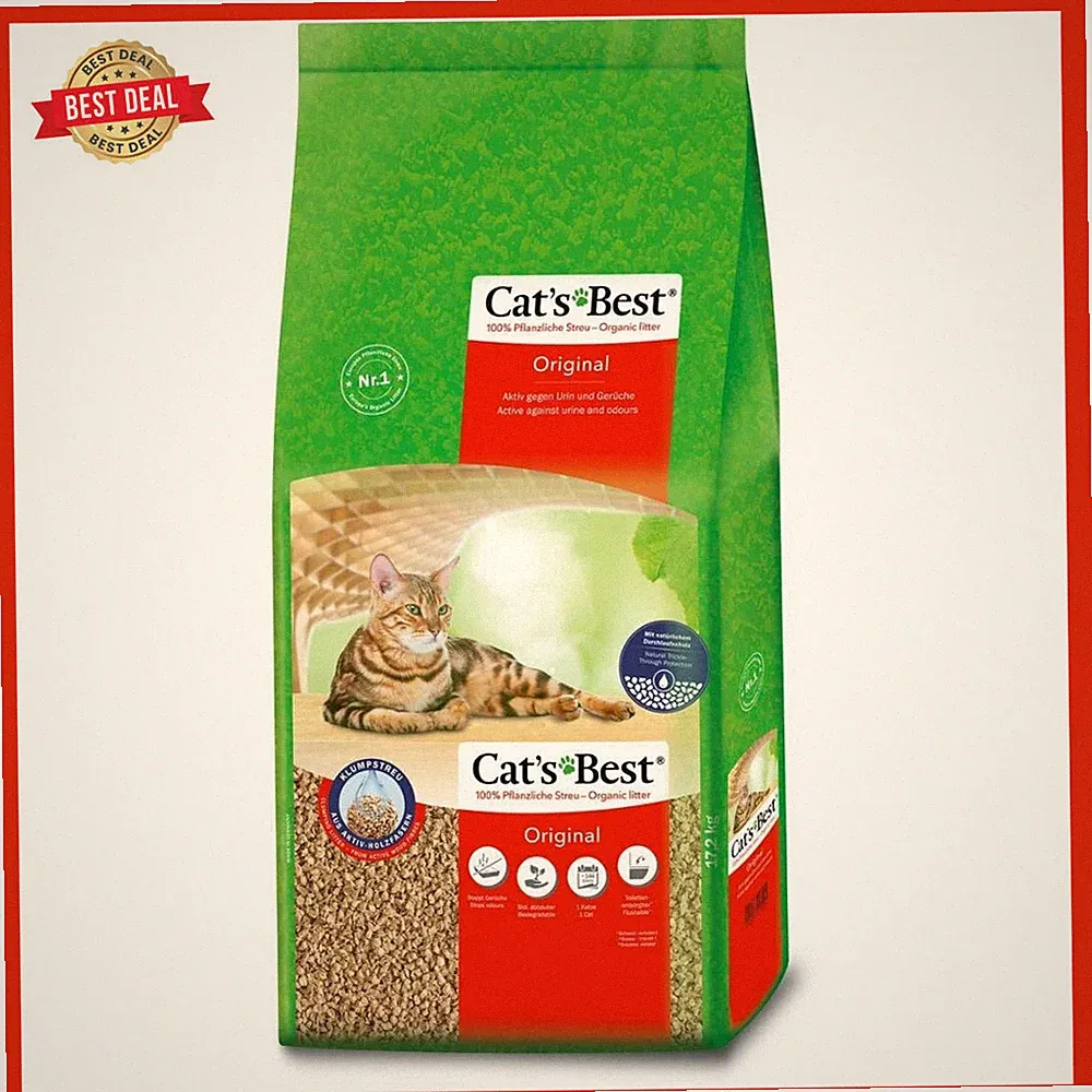 Cat's Best Original Katzenstreu, 40 Liter