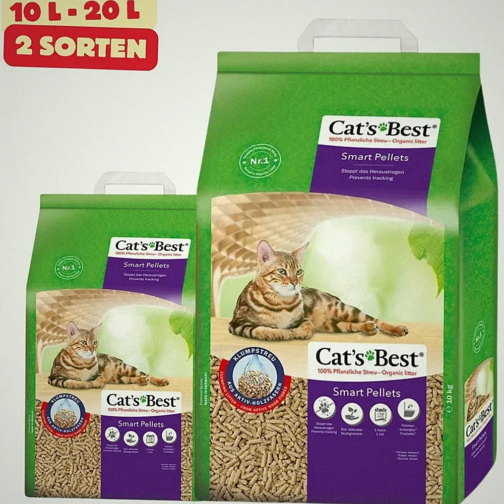 Staubarme Katzenstreu