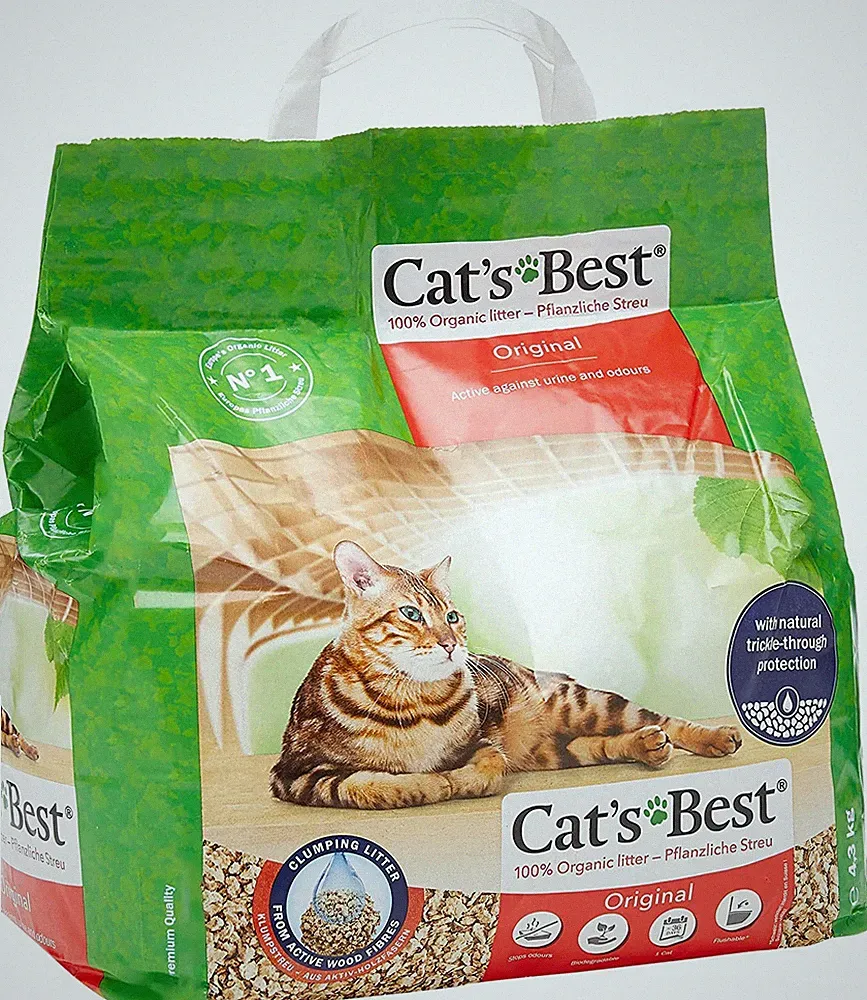 Cats Best Original Katzenstreu Holz klumpend spülbar Geruchskontrolle 10L & 30L