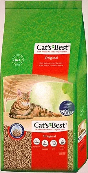 Cats Best Original Katzenstreu pflanzlich 40 L Katzenstreu