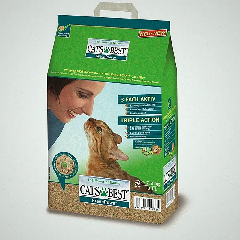 Cats Best Sensitive | 20 Liter Öko-Katzenstreu