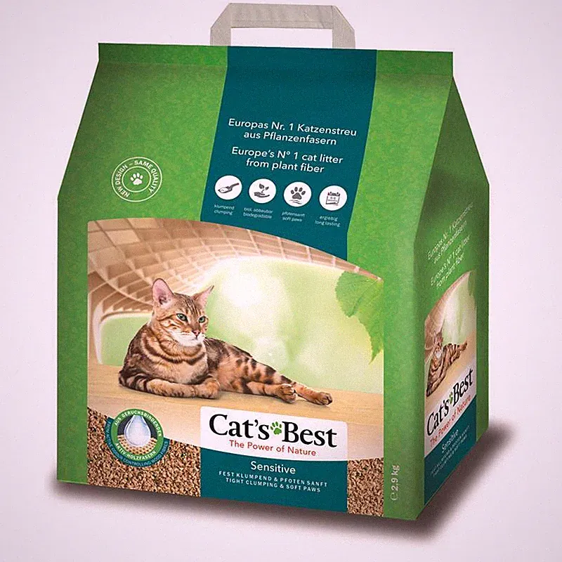Cats Best Sensitive | 8 Liter Öko-Katzenstreu