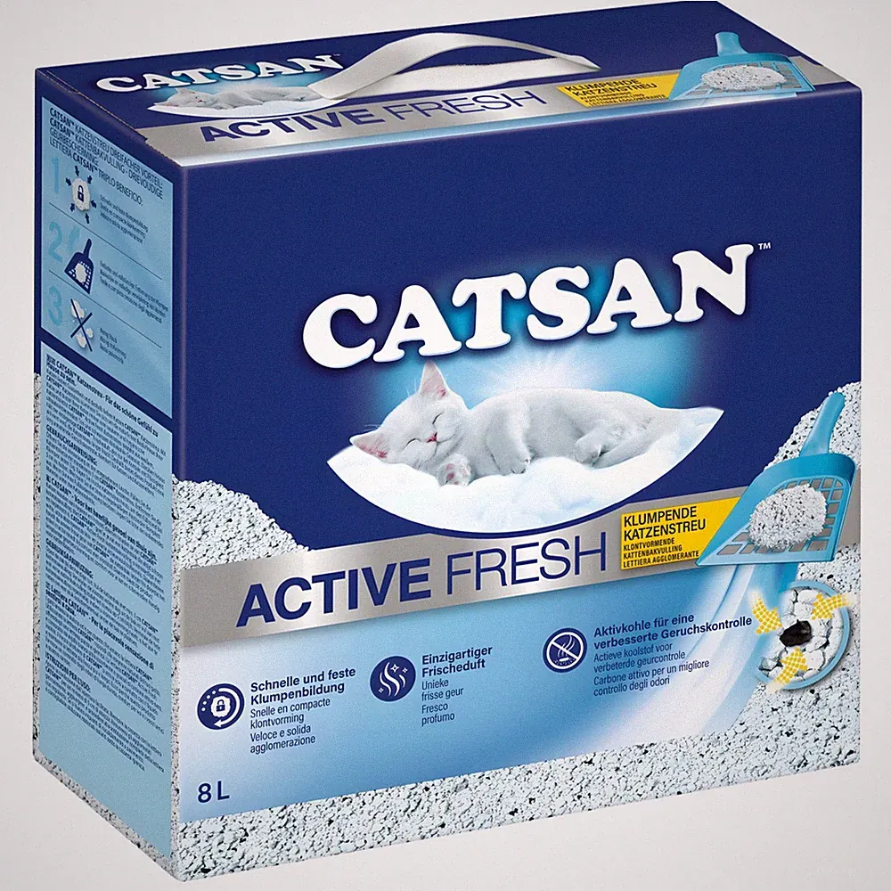 Catsan Active Fresh Klumpstreu 8 Liter, UVP 12,99 EUR, NEU
