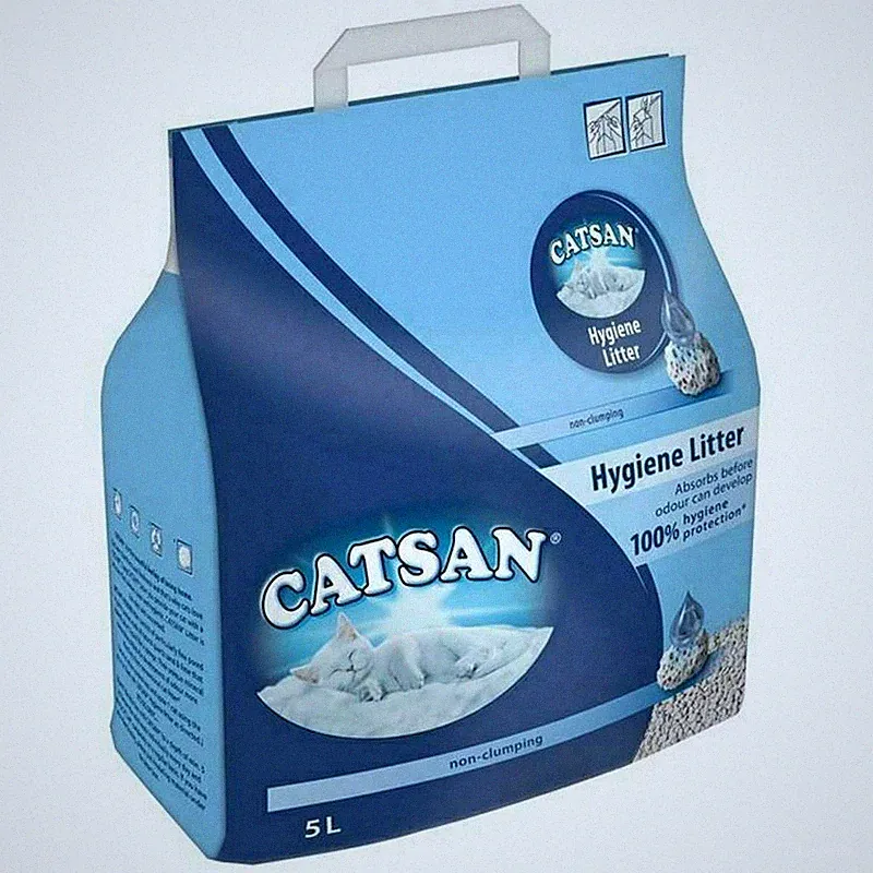 Catsan Hygiene Katzenstreu 5L - unparfümiert & zieht ein, bevor Gerüche entstehen