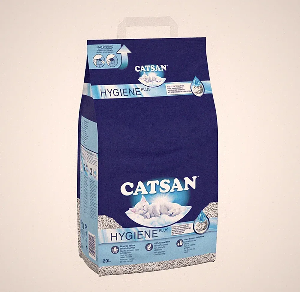 CATSAN Hygiene klumpfreies geruchskontrollierendes Katzenstreu 20L