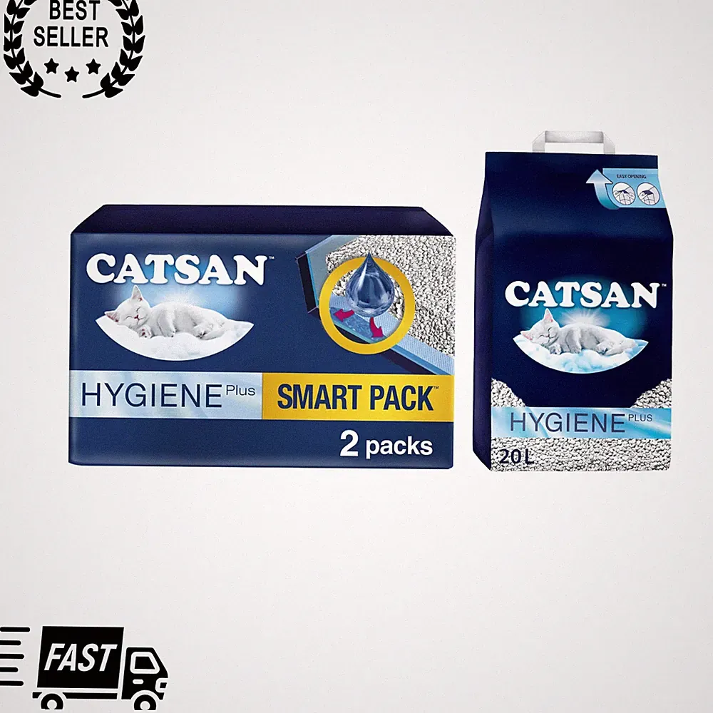 Catsan Hygiene klumpfreies Katzenstreu 10 l natürlich saugfähig Geruchskontrolle UK