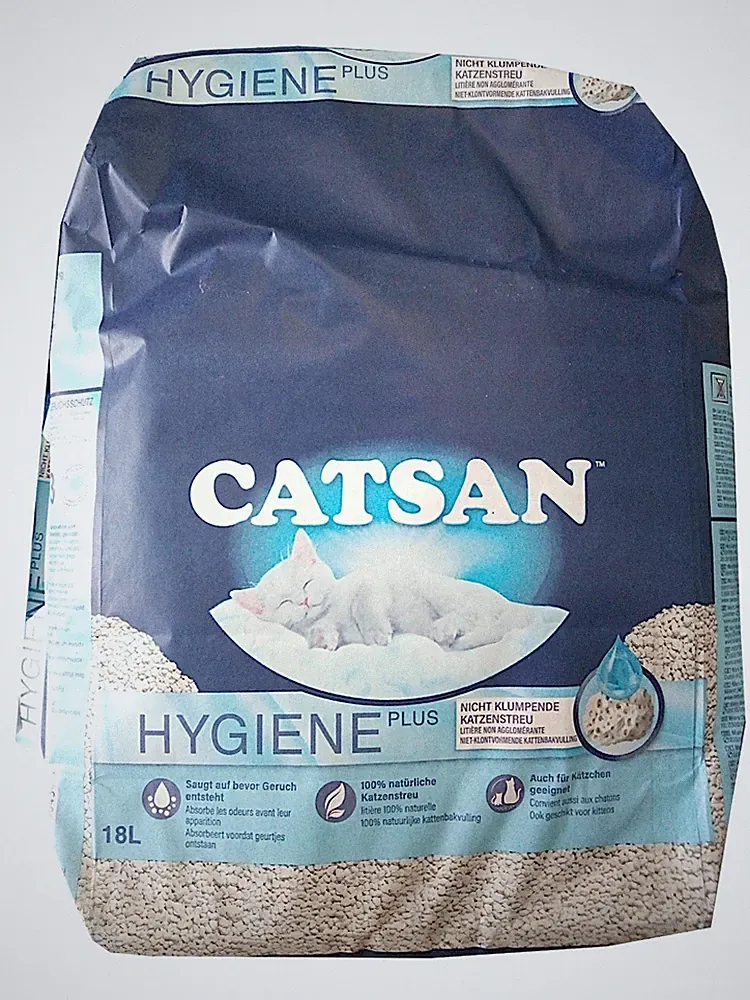 Catsan Hygiene plus - 18 L (€ 1,29/L) Katzenstreu nicht klumpend