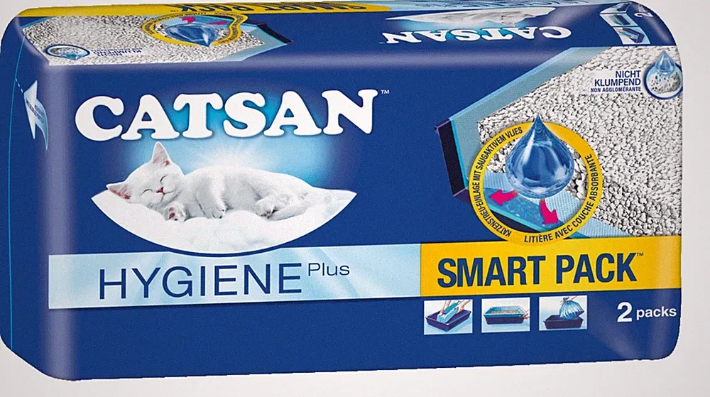 CATSAN® Hygiene Plus SMART PACK 2 x 4l