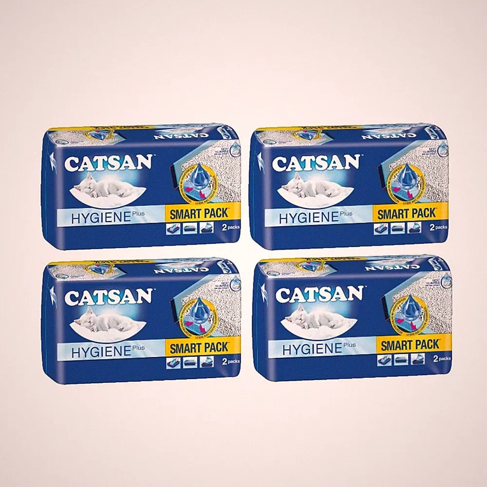 CATSAN Hygiene Plus Smart Pack 4 x 2 x 4 L