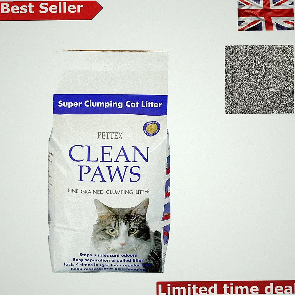 Clean Paws Katzenstreu 5 kg - ultra klumpend & feinkörnig