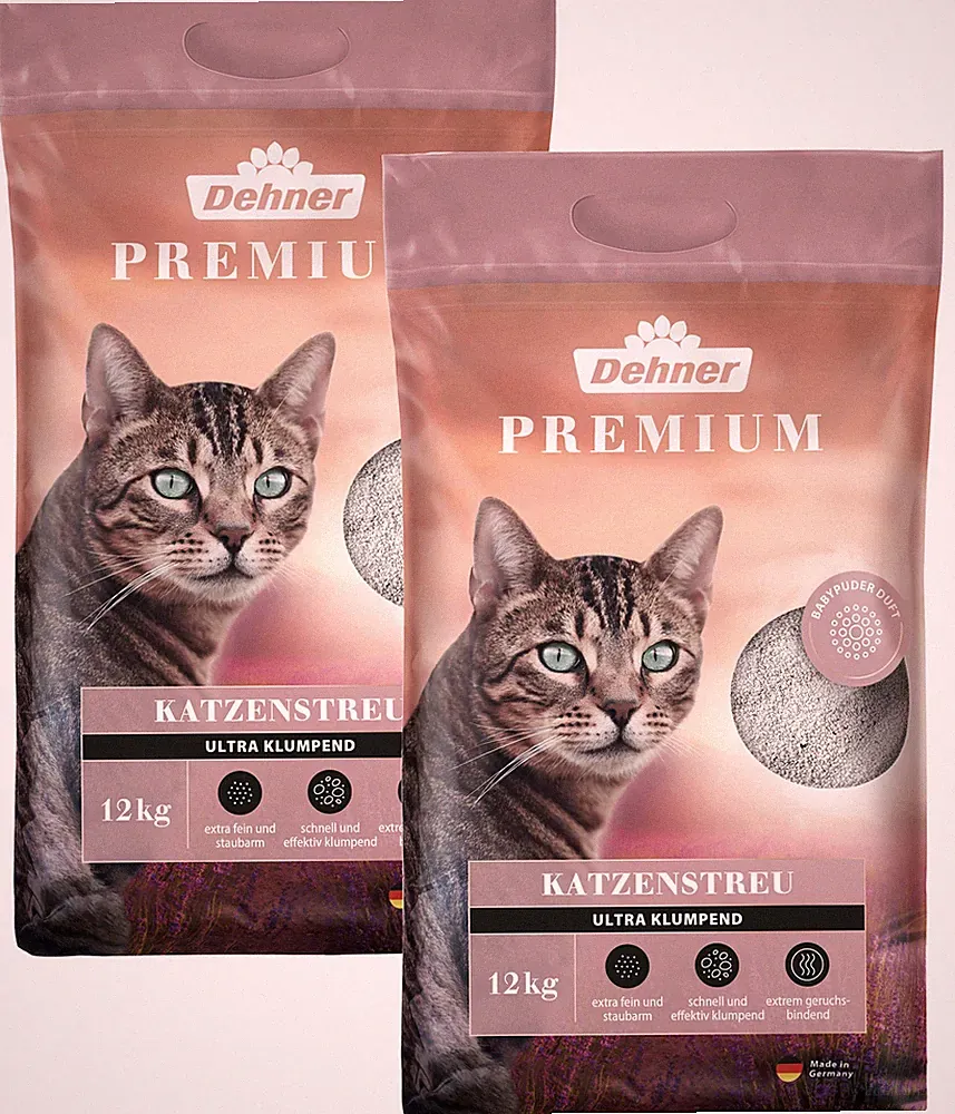dehner premium katzenstreu
