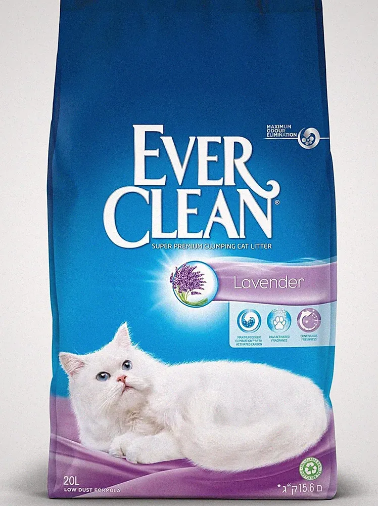 Ever Clean Extra Hygiene Lavendelduft, (früher: Lavender), 20 l Klumpstreu