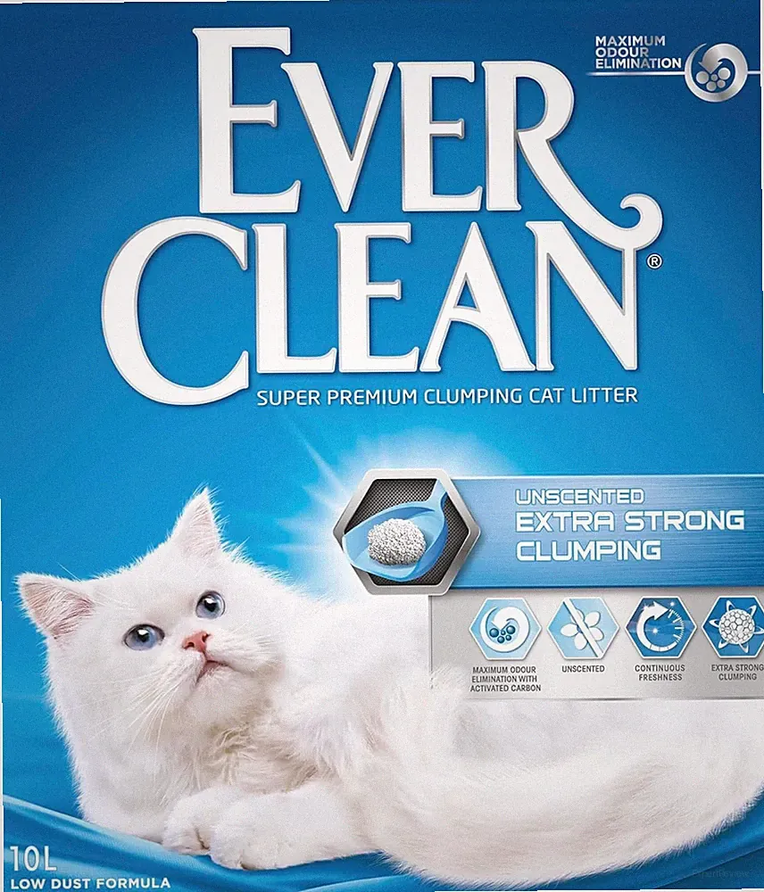 Ever Clean Extra Stark Klumpendes 10L Katzenstreu Duft für langanhaltende Frische