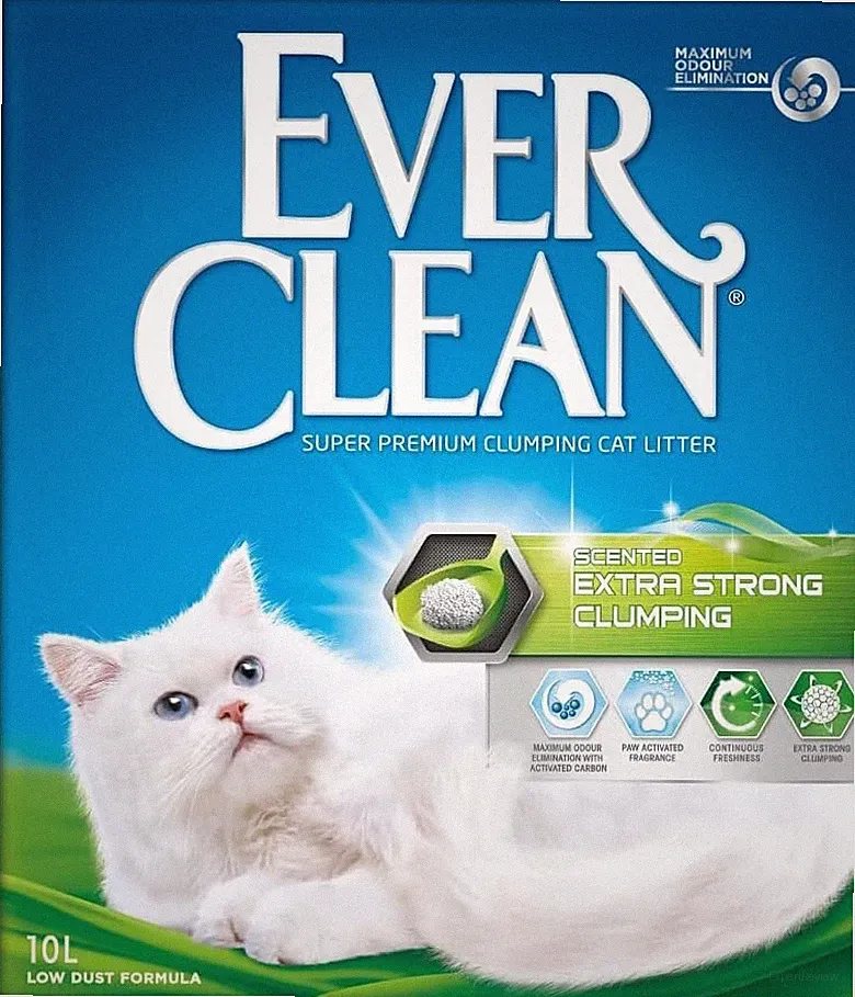 Ever Clean Katzenstreu extra stark klumpend duftend, 10 Liter