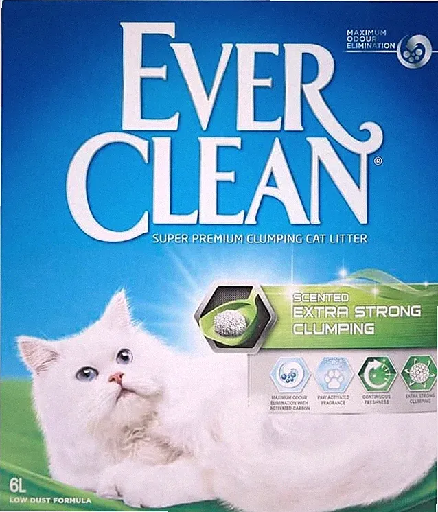 Ever Clean Katzenstreu extra stark klumpend duftend, 6 Liter