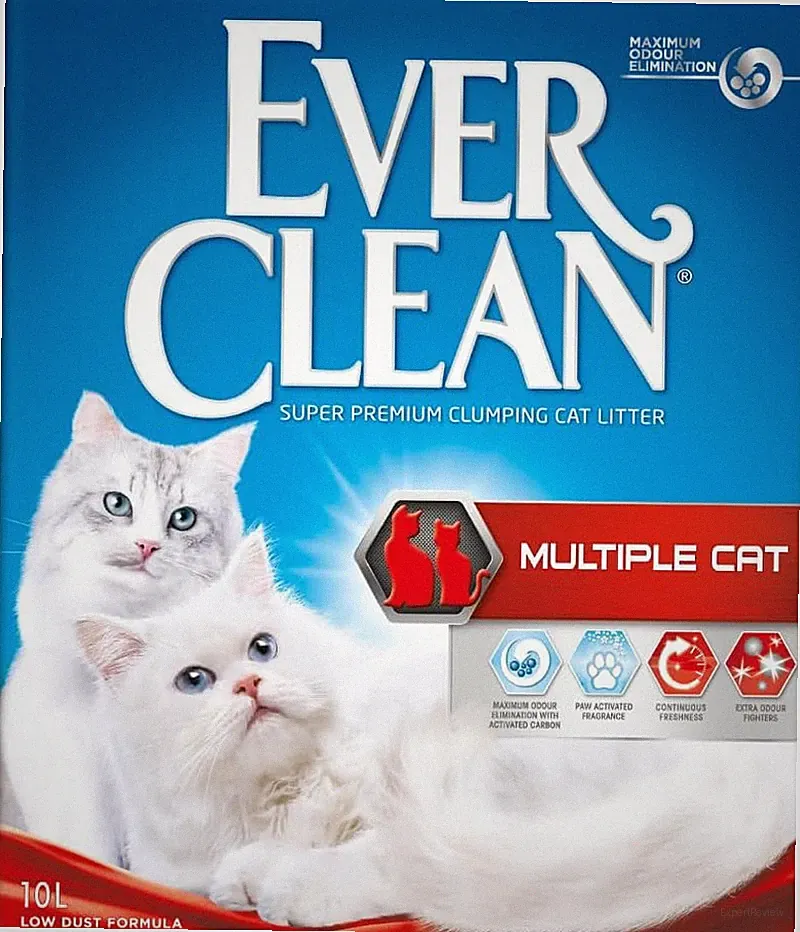 Ever Clean Katzenstreu Multiple Cat, 10 L, Einheitsgröße, EEVC017