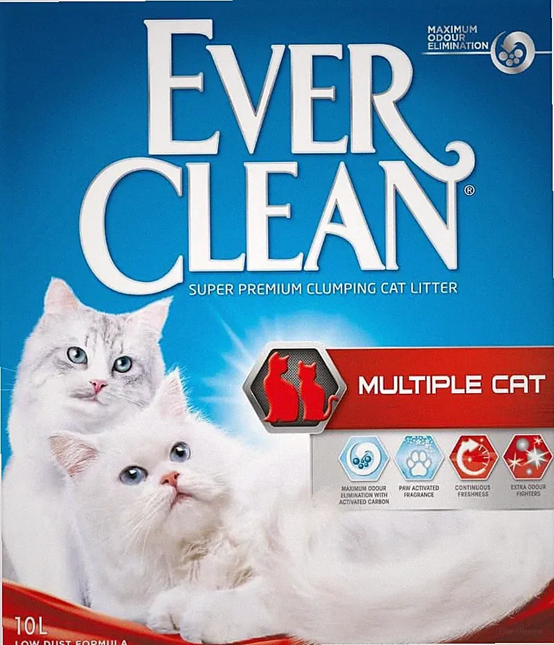 Ever Clean Katzenstreu Multiple Cat, 10 L, Einheitsgröße, EEVC017