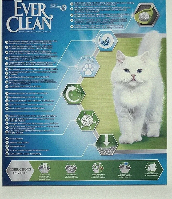 Ever Clean klumpendes Katzenstreu, extra stark klumpendes Katzenstreu, duftend nach Lo