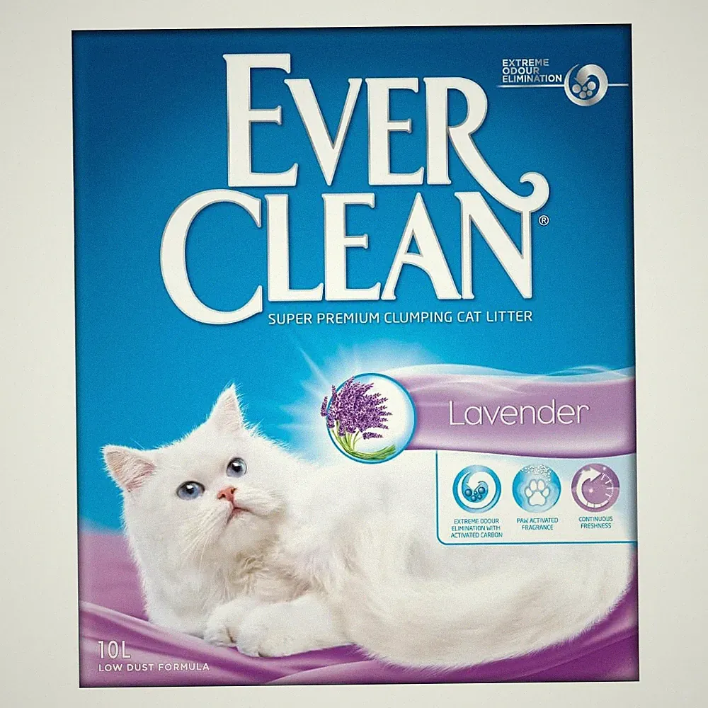 Ever Clean Klumpendes Katzenstreu Lavendelduft für langanhaltende Frische 10 L