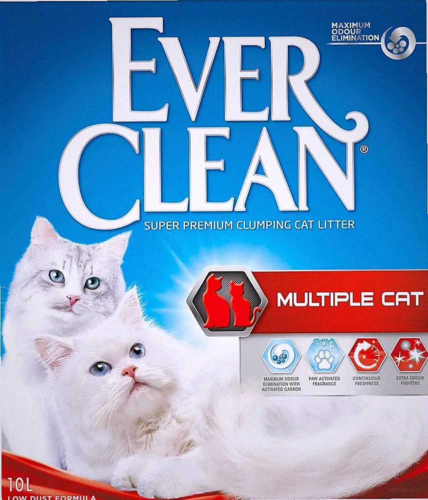 Ever Clean klumpendes Katzenstreu (mehrere Katzen), duftend für langanhaltende 10L - UK