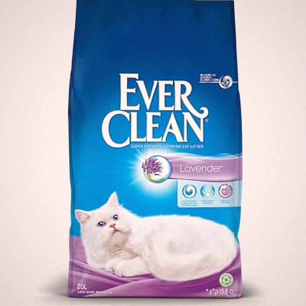 Ever Clean Lavender Klumpendes Katzenstreu 20L