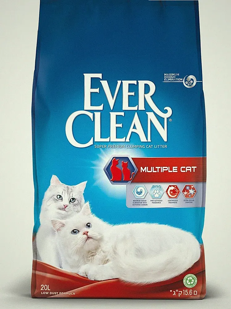 Ever Clean Multiple Cat Clumping Katzenstreu 20L