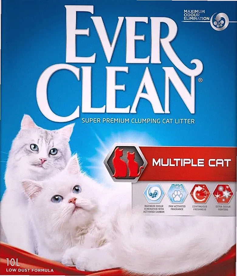 Ever Clean Multiple Cat Katzenstreu 10L für Mehrkatzenhaushalte