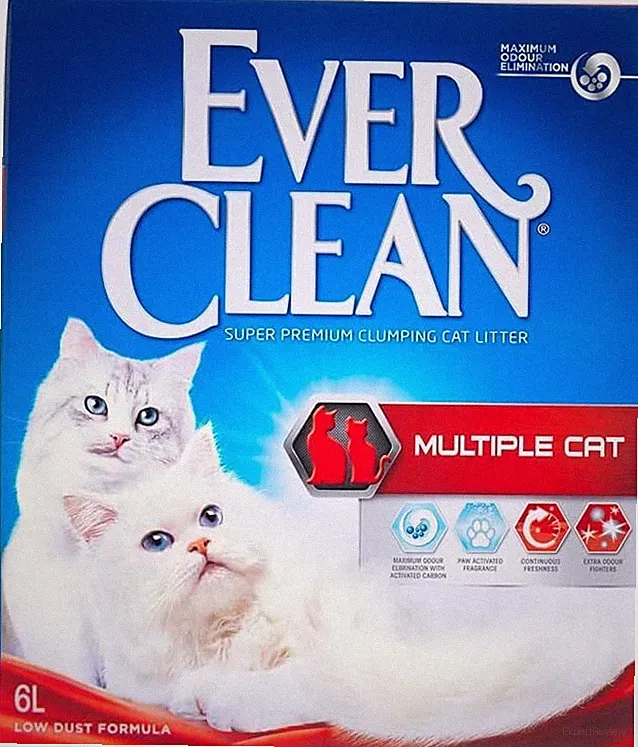 Ever Clean Multiple Katzenstreu 6 Liter starke klumpende Formel Premium Geruch