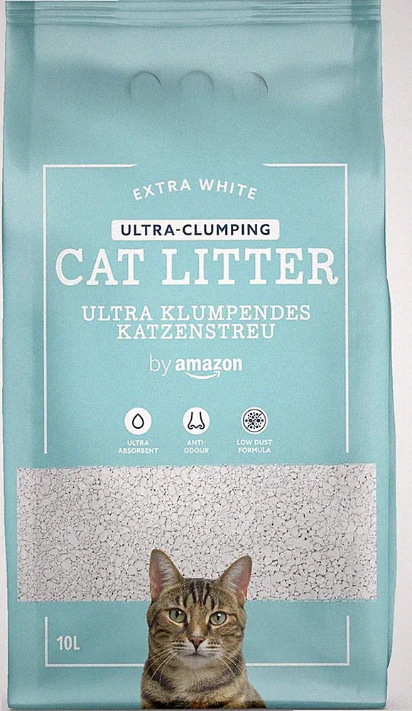 Extra White Ultra Clumping Katzenstreu 10L Staubarm Anti-Geruchs Unparfümierte Tonerde