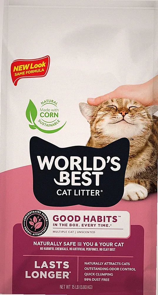 Good Habits Katzenlockstreu | Natürlicher pflanzlicher Lockstoff | Spülmais