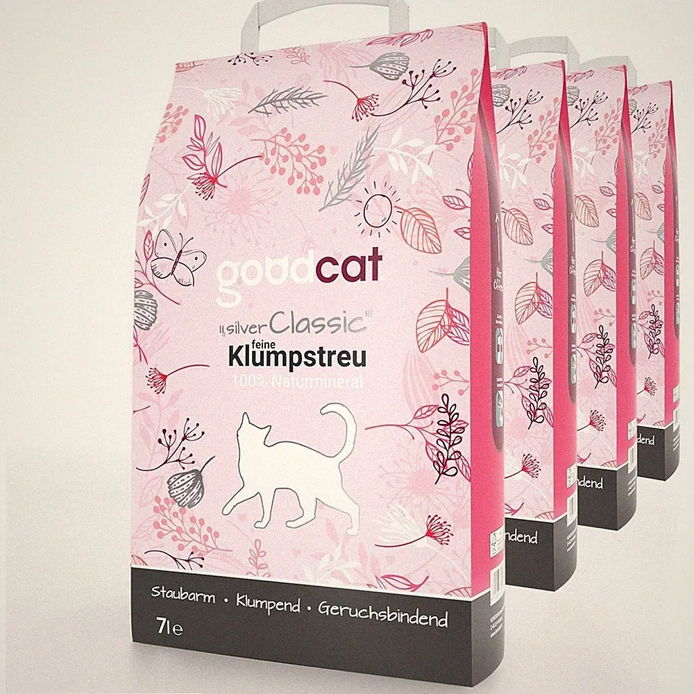 Goodcat Silver Classic Katzenstreu staubarm 28 Liter Klumpstreu geruchsbindend