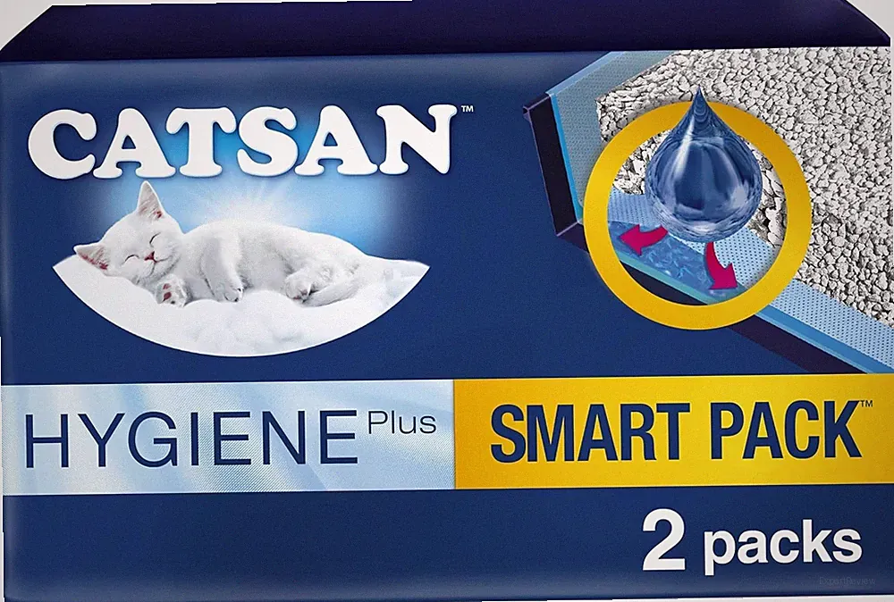 Hygiene Plus klumpfreies ausgewachsenes Katzenstreu und Kätzchenstreu - mit Einlage - 2
