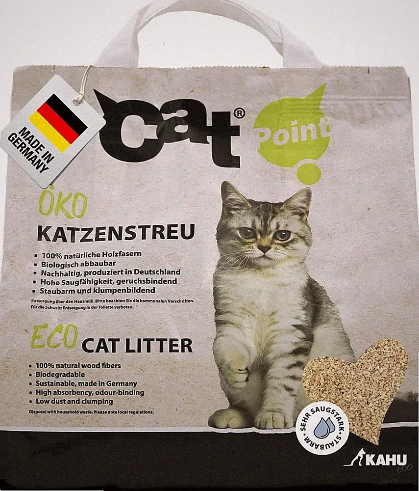 KAHU ECO 100% natürliches Katzenstreu • Klumpstreu • Naturstreu • Bio Holz Granu