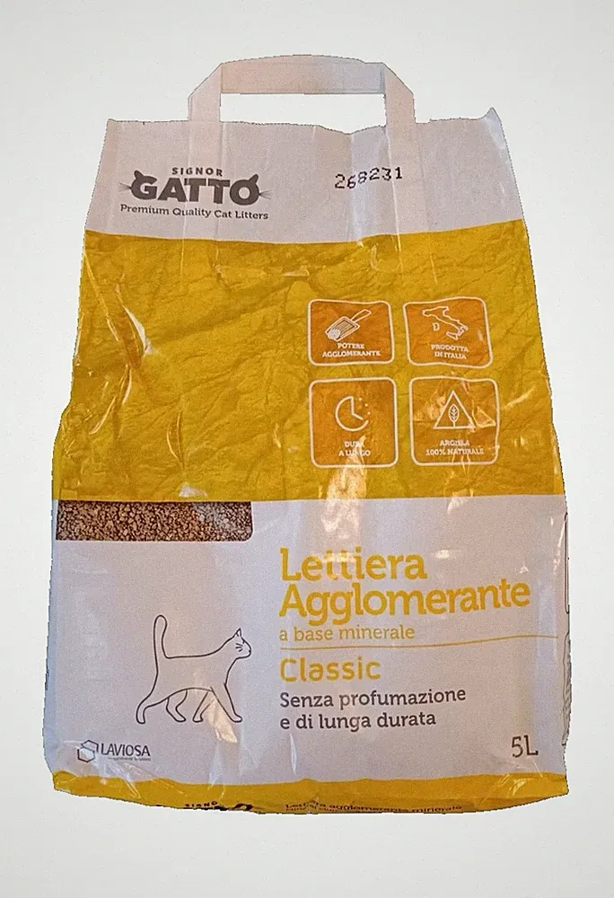 Katzenklo Sand Katzen Klumpend IN Bentonit Mit Karbon Active 5, 10, 20 KG